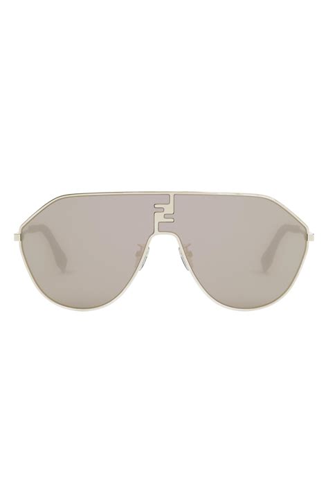 fendi geometric sunglasses